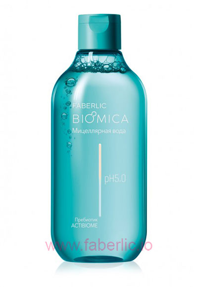 Мицелярная вода Biomica Faberlic 